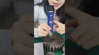 old methods vs ultrasonic hardness tester see the difference, #bolt #carbon #gear #steel #metal