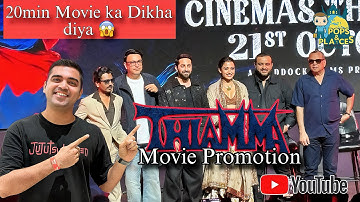 World of Thamma | Thamma Movie Promotion | Ayushmann, Rashmika, Nawazuddin and all cast 🤩￼