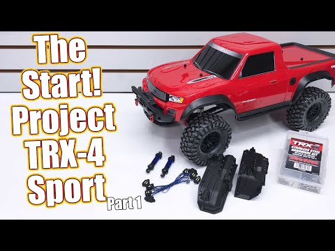 TRX-4 RC Crawler Build Part 1