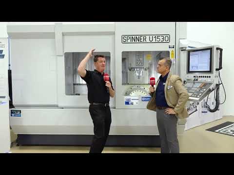 U1530 5-Axis Fixed Bed Machining Center | Spinner CNC