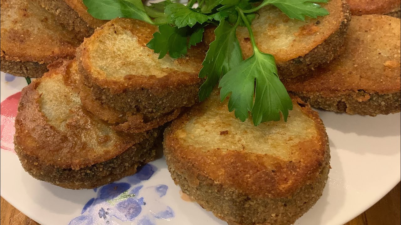 المبطن الليبي ف الفرن بدون قلي بطعم اطيب من المقلي #المبطن ف الكوشة# #وصفات رمضانية# Libyan Ambatton