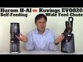 Kuvings EVO820 Wide Mouth vs Hurom H-AI Slow Juicer Comparison Review