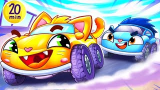 Toy Car Race Song 🚗🤩 | + More Best Kids Songs 😻🐨🐰🦁 And Nursery Rhymes by Baby Zoo