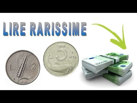 LIRE CHE VALGONO UNA FORTUNA: monete rare della Repubblica Italiana! -  YouTube