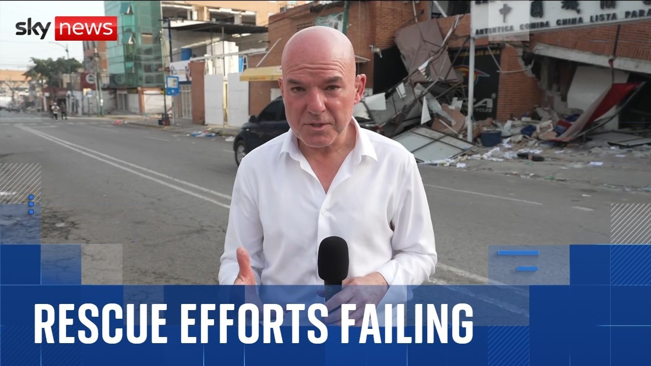 Venezuela's rescue efforts hampered by lack of equipment and trained personnel after earthquakes