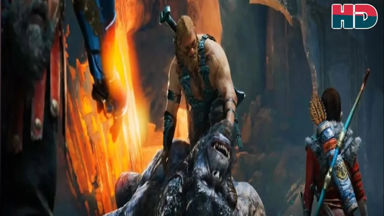 Kratos Kills Thor Son-God Of War Ragnarok ||Kratos and Atreus vs Baldur ...