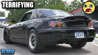 Driving a Terrifying BIG TURBO Honda S2000