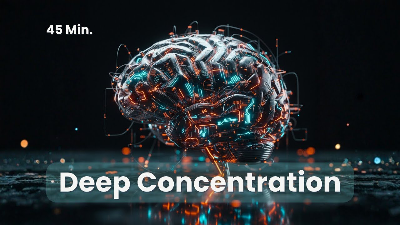 Deep Concentration – 45 Minuten Musik für Produktivität & Flow Session