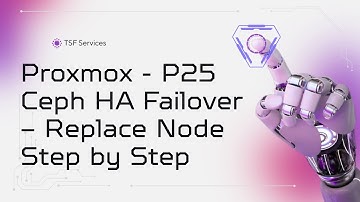 Proxmox - P25 Ceph HA Cluster Replace Failed Node on Proxmox – Full Demo