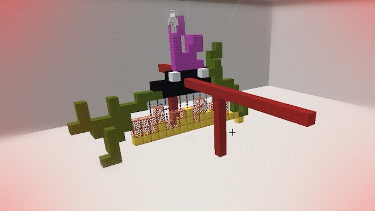 어떤 캐릭터인지 맞춰보세요(릴레이 건축)