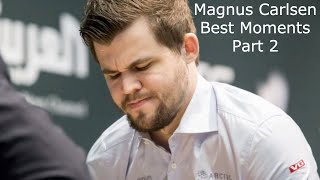 Best of Magnus Carlsen - Funniest Moments Part 2