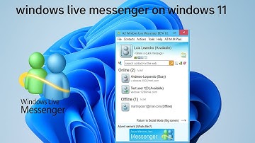 How to install windows live messenger on windows 11 