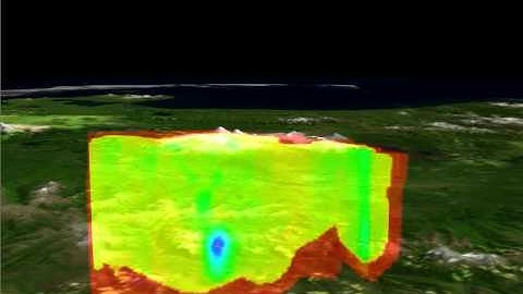 Сейсмотомография под Ключевской 2004-2006