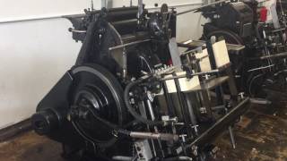 Letterpress Printing on the Heidelberg Windmill