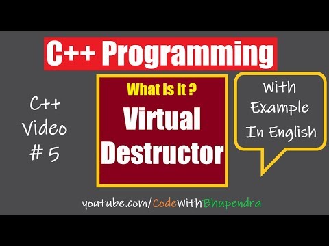 Virtual Destructor in C++