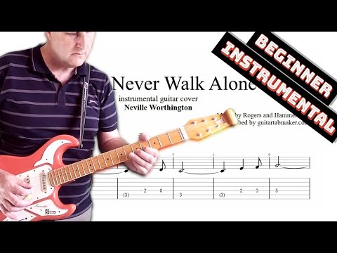 You Will Never Walk Alone TAB - guitar instrumental tab (PDF + Guitar Pro)