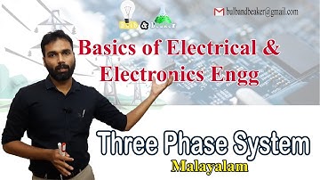 Three Phase System | Basics of Electrical and Electronics Engineering - Part 6 | Malayalam |