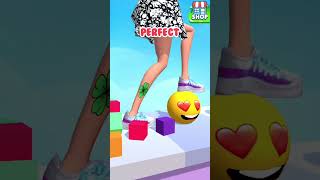 ASMR Tippy Toe 3D 💥💪 Satisfactory ASMR Sound #shorts #asmrtippytoe #tippytoe #tippytoe3d #0229