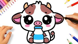 C脫MO DIBUJAR UNA VACA KAWAII 馃惍馃挓 C脫MO DIBUJAR UNA VACA KAWAII 馃惍馃挓
