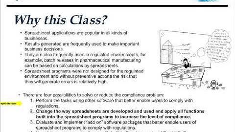 21 CFR Part 11 Compliance for Excel Spreadsheets