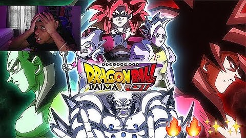 WAYY TOO CLEAN!!!!! Dragon Ball Daima X GT Flashback (Fan Animation) REACTION