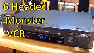 Download lagu This Toshiba 6-Head VHS VCR SHOCKED Me! V3 Technology 19u Review, Playback Test