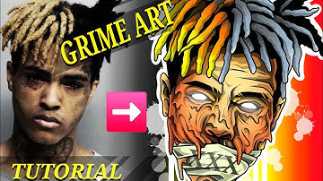 GRIME ART tutorial
