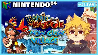 【バンカズMOD】 Banjo Kazooie Snow Glow Village Remakeをプレイする！ /  #バンジョーとカズーイの大冒険 #バンカズ  【べすれい】