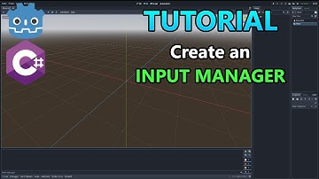Create an INPUT MANAGER | Godot | C# | Game Development | Tutorial | DotNet | Controls | Binds