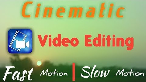 Cinematic Slow Motion and Fast Motion From Power Director | Power Director Editing Tutorial | otips
