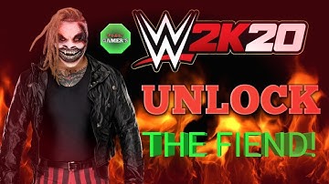 WWE 2K20 HOW TO UNLOCK "THE FIEND" BRAY WYATT