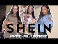 WINTER SHEIN HAUL /LOOKBOOK | Vlogmas Day 2