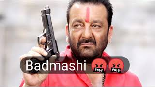 Sanjay Dutt Badmashi Whatsapp status 🔫 || All WhatsApp Status Video