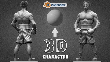 Master 3d Sculpting In Blender: A Step-by-step Character Creation Tutorial!