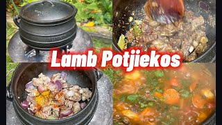 How To Cook Lamb Potjiekos  Skaap Potjie  South African Food #potjiekos #potjie #braai