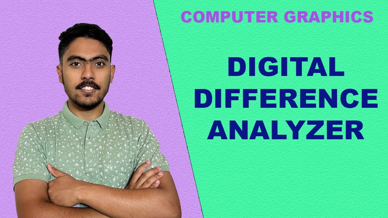 Digital Difference Analyzer | Computer Graphics | Solved Example