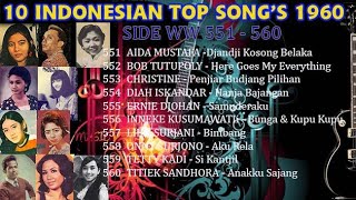 #TembangKenangan#A49#10 INDONESIAN TOP SONG'S 1960 SIDE WW (Original Song's)