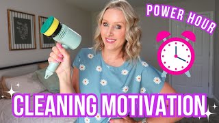 🫧 🧼  ✨ *EXTREME CLEANING MOTIVATION* Power Hour DEEP Cleaning | Clean With Me