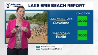 Cleveland area weather forecast: Heat persists with rain returning to the forecast Monday