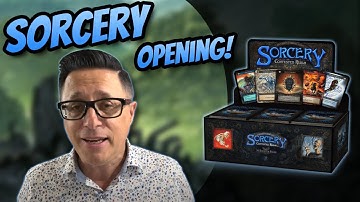 SORCERY Contested Realm - BIG PULLS IN KICKSTARTER ALPHA BOOSTER BOX opening & pull rate analysis !