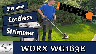 WORX WG163E 18V (20V MAX) Cordless Grass Trimmer/strimmer with Command Feed Assembly and Review by Spend Time, Save Money, DIY 25,878 views 1 year ago 6 minutes, 6 seconds