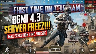HOW TO FREEZE BGMI SERVER 4.3 ⚡ | FREE DDOS TELEGRAM BOT | RANK PUSH HACK 👑