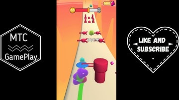 Blob Runner 3D Gameplay lvl 35 #shorts