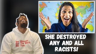 AMERICAN REACTS TO A Geography Class for Racist People