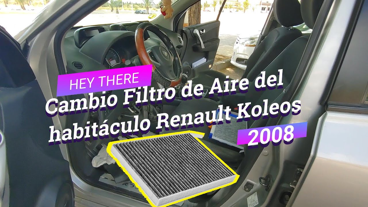 Renault Koleos Filtro aire acondicionado, habitáculo!!!! 