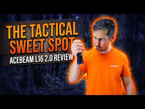 Acebeam L16 2.0 Review | The Long-Range Tactical All-Rounder