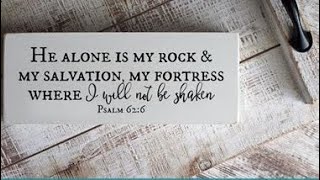 Song: Psalm 62 “God is a Refuge for us!”