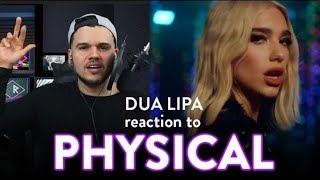 Dua Lipa Reaction Physical Official Video! (80s Vibes!) | Dereck Reacts