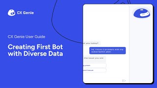 Creating First Bot with Diverse Data