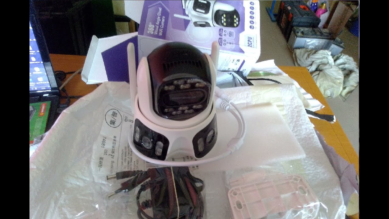 3 lens wifi cam aliexpress web browser test youtube